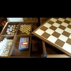 Wooden game box